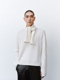 JACOB RIBBED CASHMERE WOOL SCARF (3 COLORS)