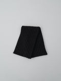 JACOB RIBBED CASHMERE WOOL SCARF (3 COLORS)