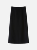 (PRE-ORDER) PETER PADDED WRAP SKIRT (BLACK)