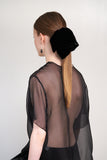 HELEN SILK VELVET SCRUNCHIE (LARGE)