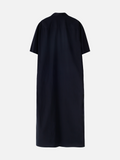 SHORT-SLEEVE PETER SHIRT DRESS (DARK NAVY)