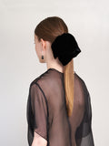 HELEN SILK VELVET SCRUNCHIE (LARGE)