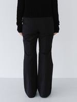 DANA PADDED BOOTCUT PANTS (BLACK)