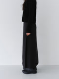 (PRE-ORDER) PETER PADDED WRAP SKIRT (BLACK)