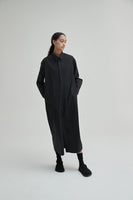 PETER SHIRT DRESS (BLACK)