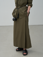 PETER WRAP SKIRT (KHAKI)