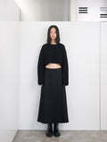 ESTHER CROP KNIT (BLACK)